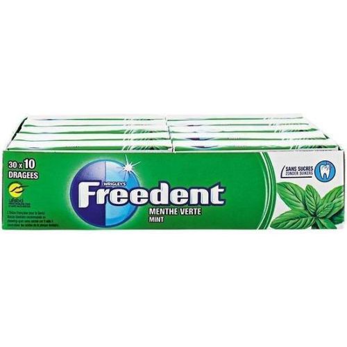 FREEDENT DARK GREEN MINT BOX/30