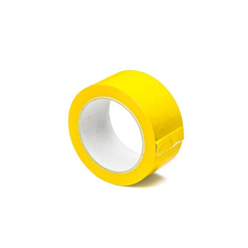 PVC TAPE GEEL - 50MM X 66M