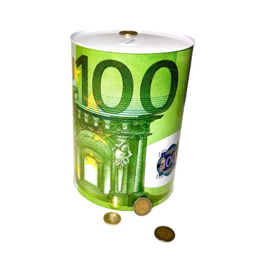 SPAARPOT XXL EURO GROEN