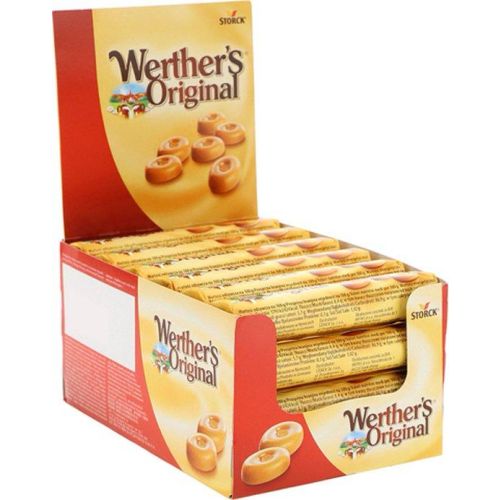 WERTHER’S ORIGINAL CARAMEL SNOEPJES 24 ROLLEN BOX/24
