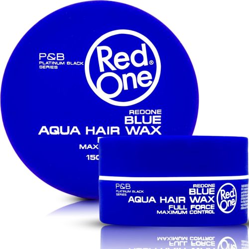 Red One Blue Aqua Hairwax 150 ml - 5 stuks