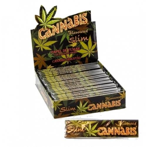 Cannabis | Vloei | King Size Slim | 25 pakjes | 32 Vloei per pakje