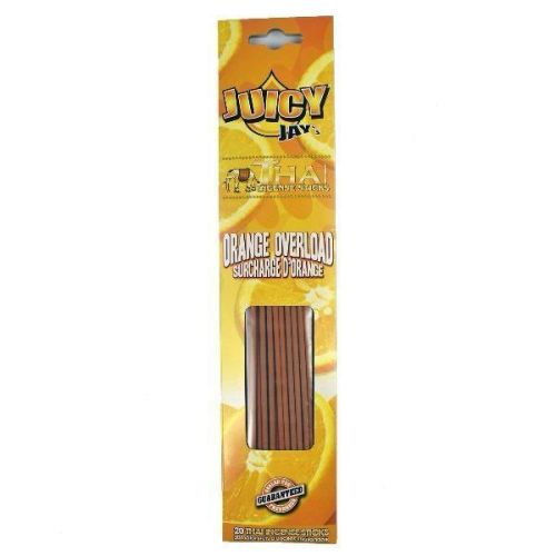 JUICY JAY’S INCENSE STICKS ORANGE OVERLOAD BOX/20