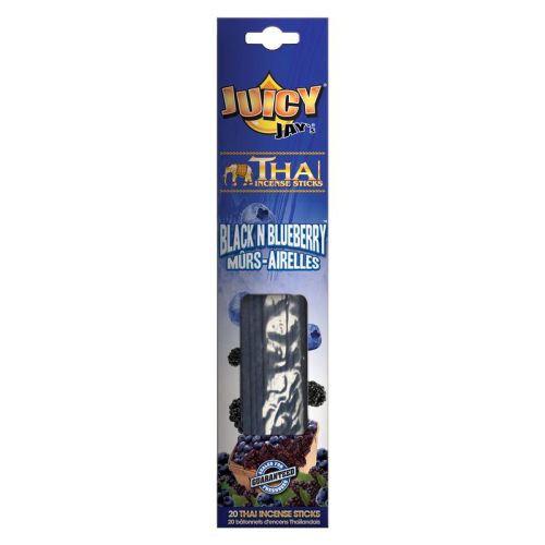 JUICY JAY’S INCENSE STICKS BLACK N BLUEBERRY BOX/20