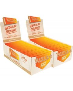 Rizla Orange regular 100 booklets rolling paper Single