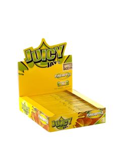 Juicy Jay's Ananas gearomatiseerde Kingsize Slim vloei | 24 pakjes