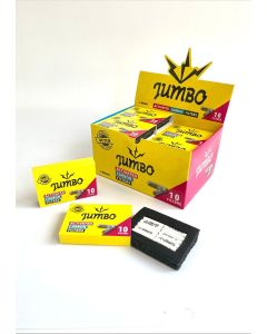 Jumbo Active carbon filtertips 6mm | 20 pakjes