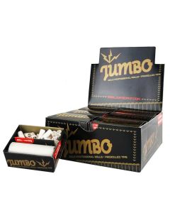 JUMBO GOLD PROFESSIONAL ROLLS + PREROLLED TIPS box/12