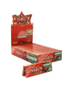 Juicy jay’s strawberry flavored rolling papers 1./4 size