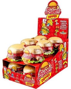 Burger candy dipper 12 stuks