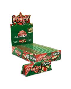 Juicy Jay's Watermeloen gearomatiseerde vloei, formaat 1.1/4 | 24 pakjes