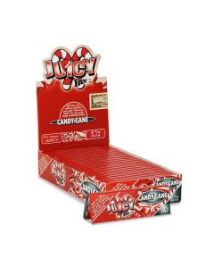 Juicy Jay’s Candy Cane flavoured rolling papers 1.1/4 size | 24 stuks