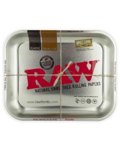 RAW Silver Rolling Tray