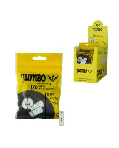 Tips Filtres Jumbo Slim 6mm | 20 Packs