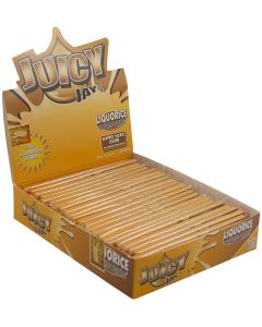 Juicy Jay's Zoethout gearomatiseerde Kingsize Slim vloei | 24 pakjes