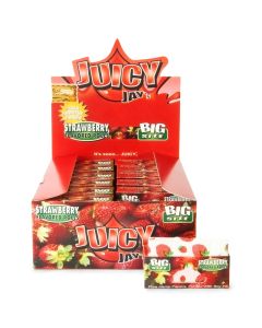 Juicy Jay's Aardbei gearomatiseerde rolls | 5 meter per rol | 24 rollen