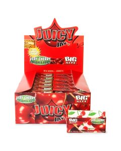 Juicy Jay's Kersen gearomatiseerde rolls | 5 meter per rol | 24 rollen