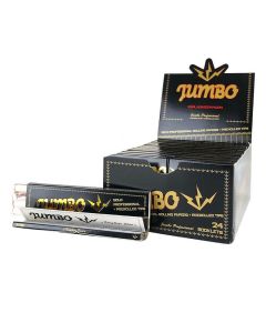 Papiers à rouler Jumbo Gold Kingsize Slim + Filtres à pointe | 24 Packs