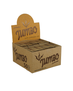 Jumbo Brown perforated filtertips | 25 pakjes