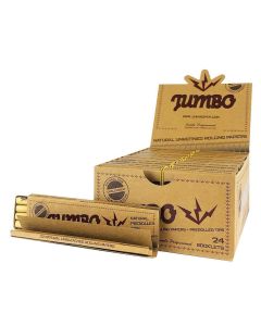 Papiers à rouler Jumbo Brown + Filtres Tips | 24 Packs