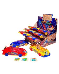TRIGGER TREAT CANDY + RACING CAR WITH LIGHT BOX/12