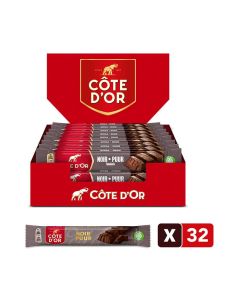 Côte d'Or chocoladerepen - puur - 47g x 32 repen