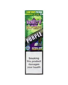 UICY JAYS HEMP WRAPS PURPLE 1 PC