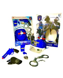 POLICE SET WITH LIGHT 3+