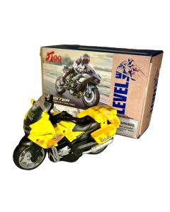 YELLOW MOTORBIKE WITH SOUND AND LIGHT