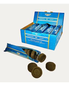 DIAMOND LEAF CHARCOAL BOX/10