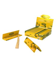 DIAMOND LEAF BANANA FLAVOURED ROLLING PAPERS BOX/24