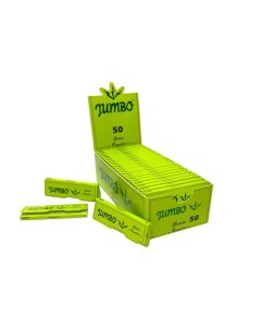 Papiers à rouler Jumbo Green régulièrement | 50 packs
