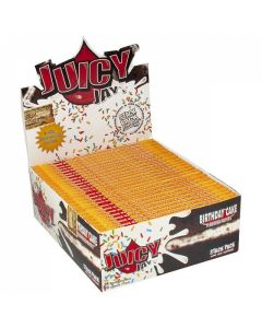 Juicy Jay's Verjaardagstaart gearomatiseerde Kingsize vloei | 24 pakjes