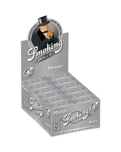 Smoking Silver Master rolls | 4 meter per rol | 24 pakjes