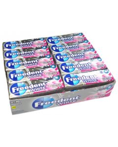 Gomme à mâcher Freedent White Bubblemint Flavored 30 Packs