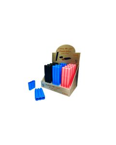 DIAMOND LEAF JOINT HOLDER MIX COLOURS BOX/12