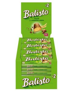 BALISTO MUESLI CHOCOLADE REEP 20 x 2 STUKS BOX/20